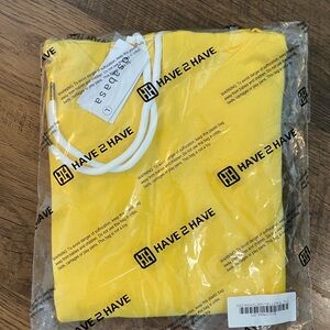 Have 2 Have Yellow Hoodie from Amazon